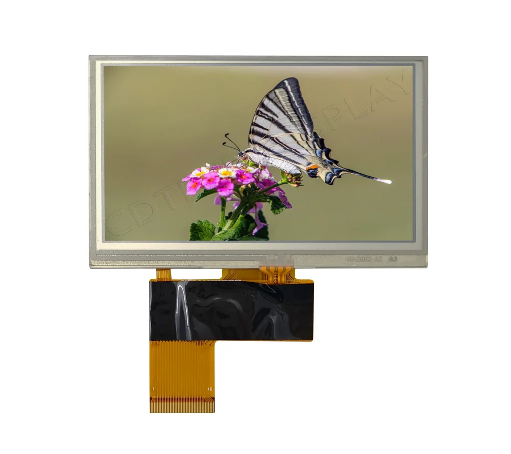High Brightness Resistive IPS Display