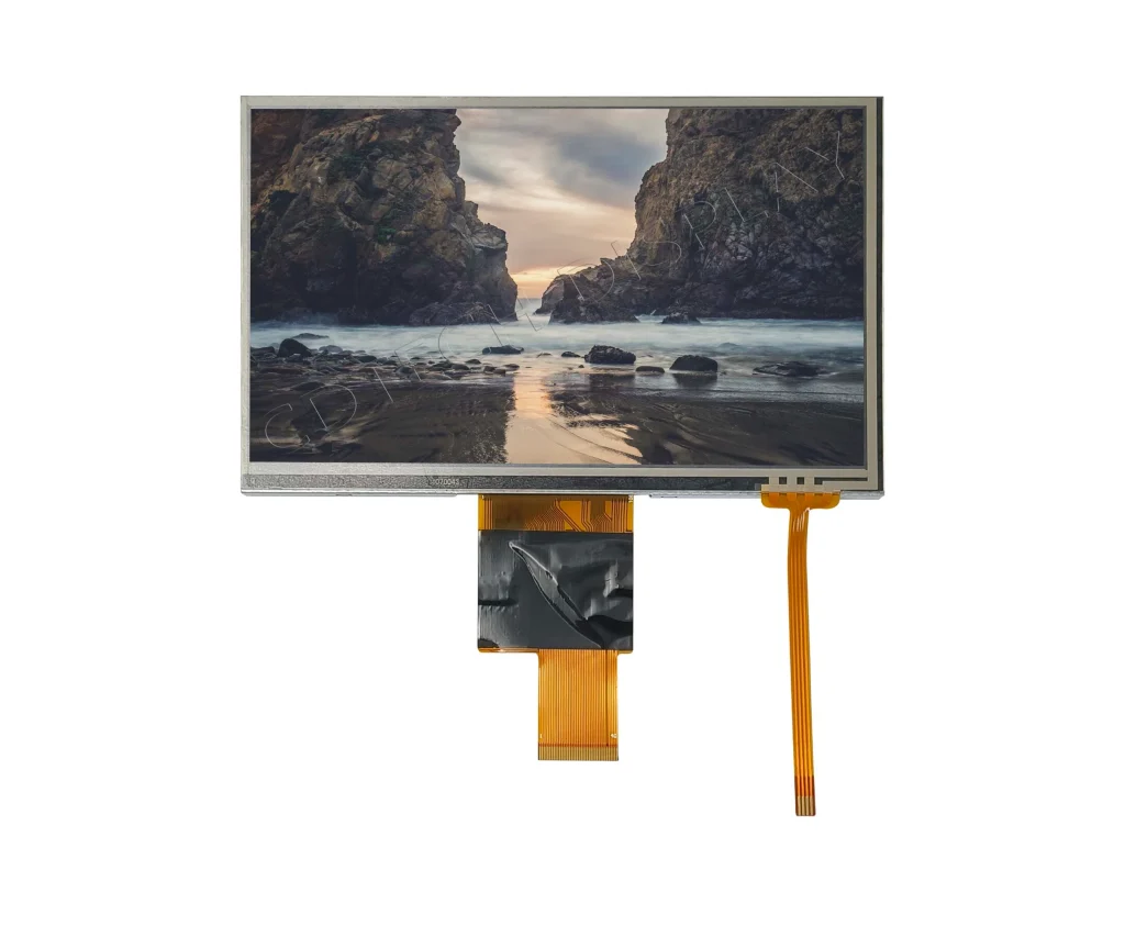 TN Display with Resistive Touch Panel