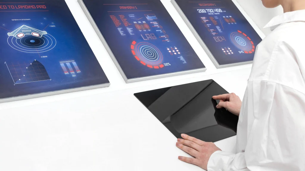 different types of LCD touch screens -1