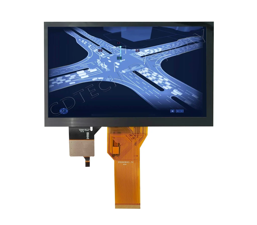 7.0″Sunlight Readable TN Display with Capactive Touch Panel