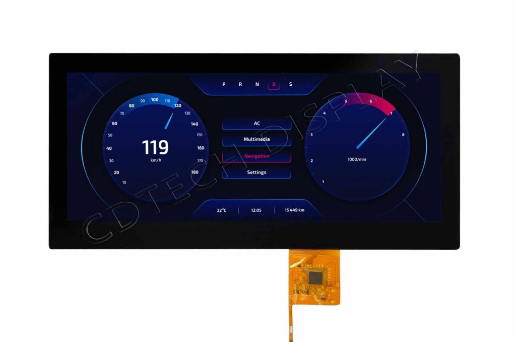 12.3 IPS Display Bar Type with Capactive Touch Panel Optical bonded