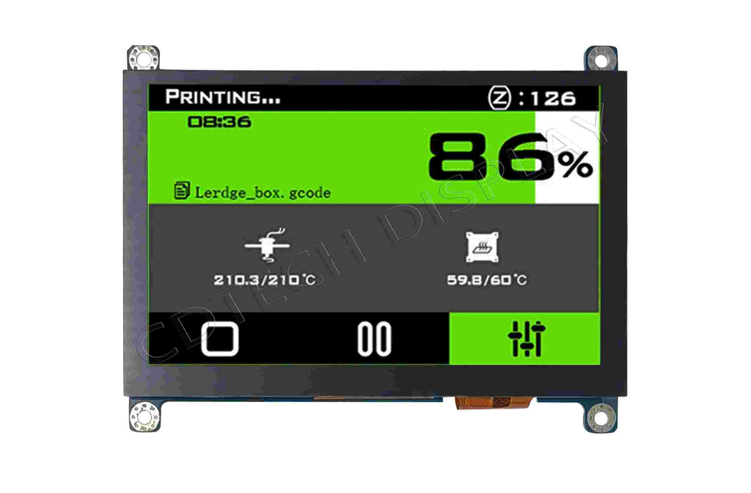 5.0 TFT LCD Capacitive Touch Panel