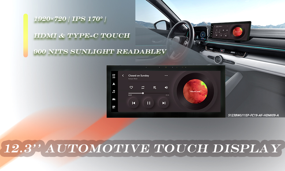 12.3'' Automotive Touch Display