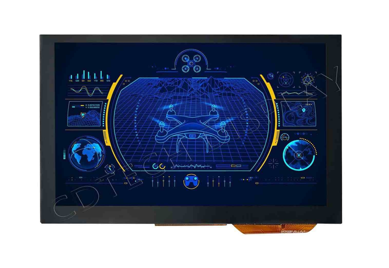 Sunlight Readable IPS Display