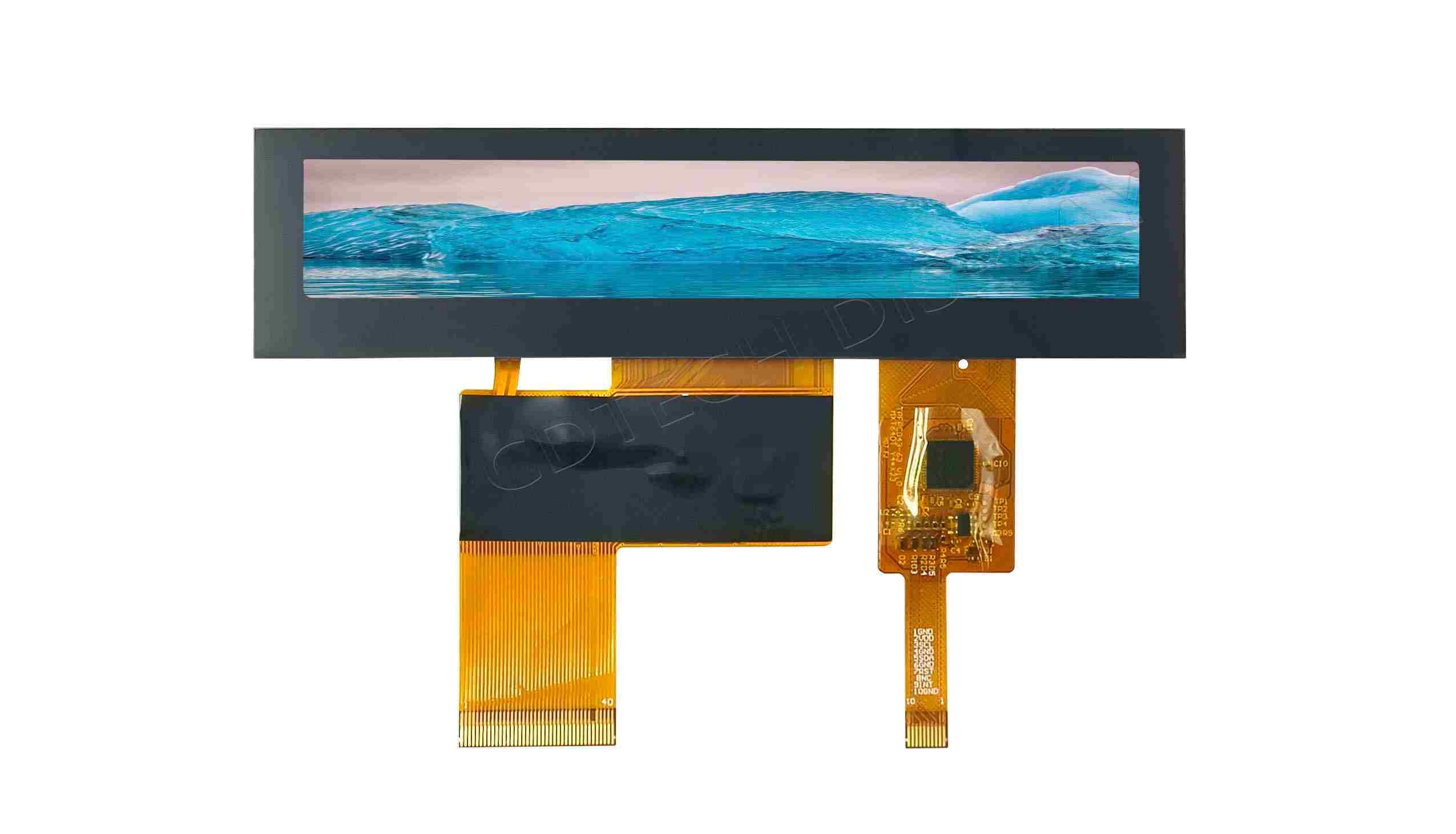 Sunlight Readable IPS Display, Bar Type with Capactive Touch Panel Optical bonded