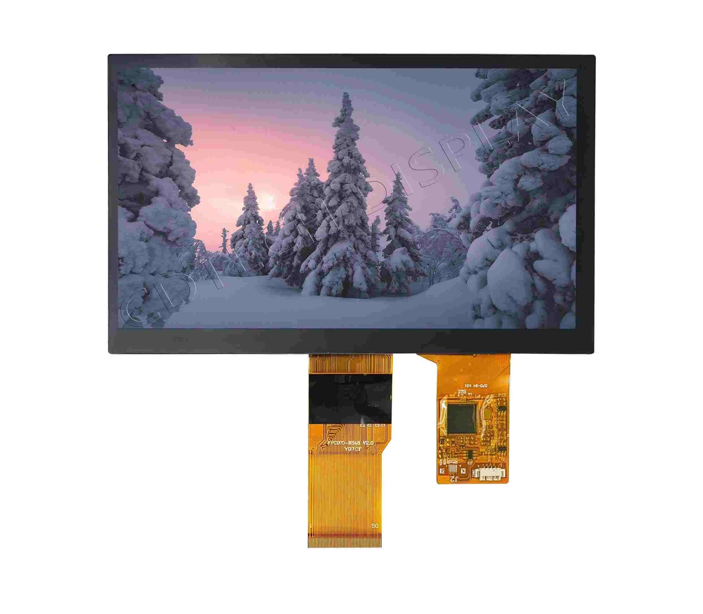 7.0 TFT LCD with Capactive Touch Panel