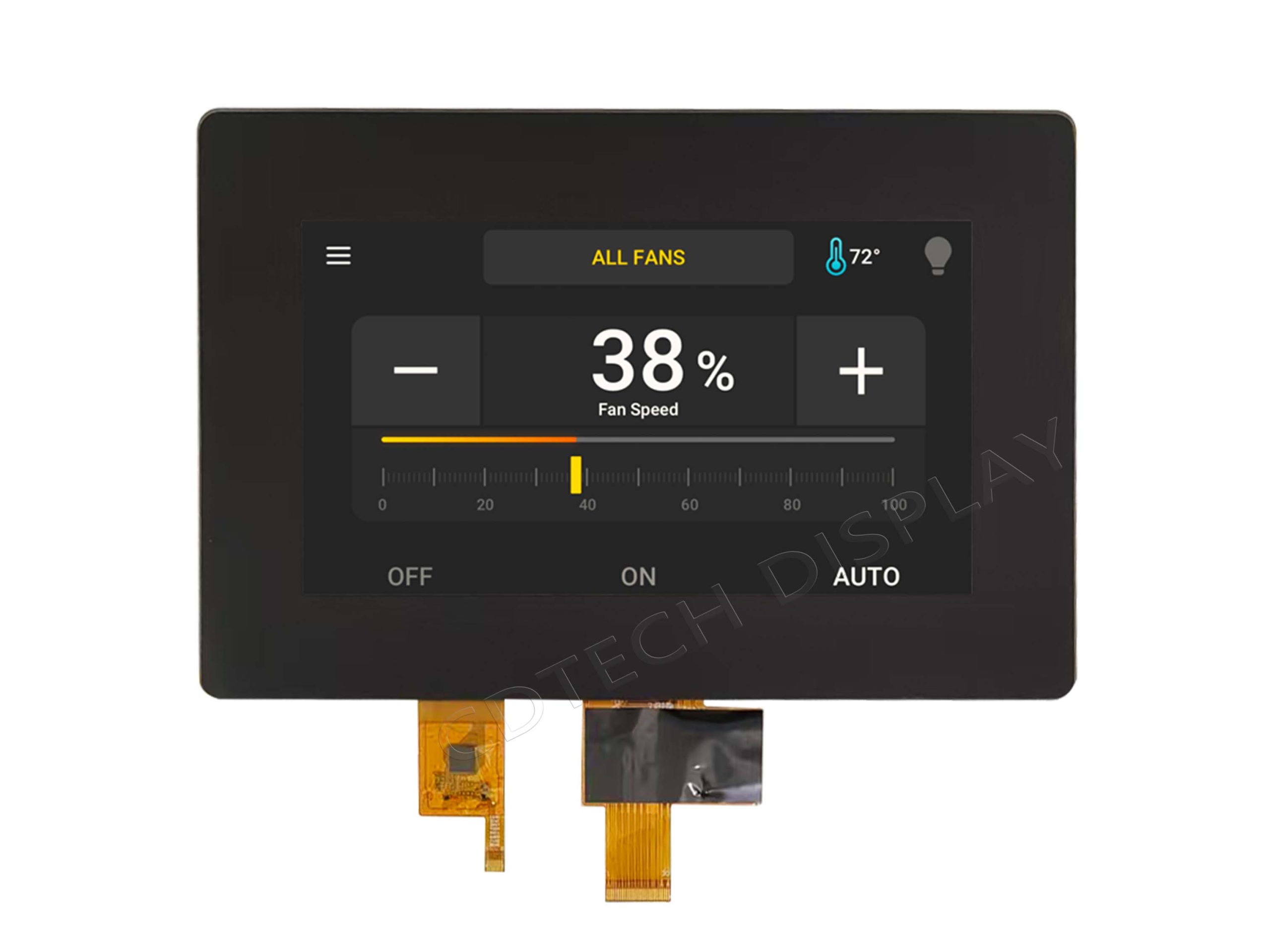 S070QWS168HD-DC175 front view