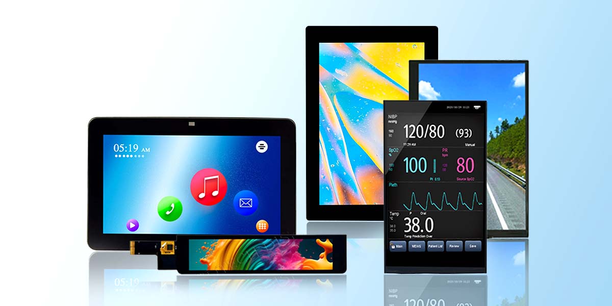 7 inch MIPI DSI LCD modules with different resolutions