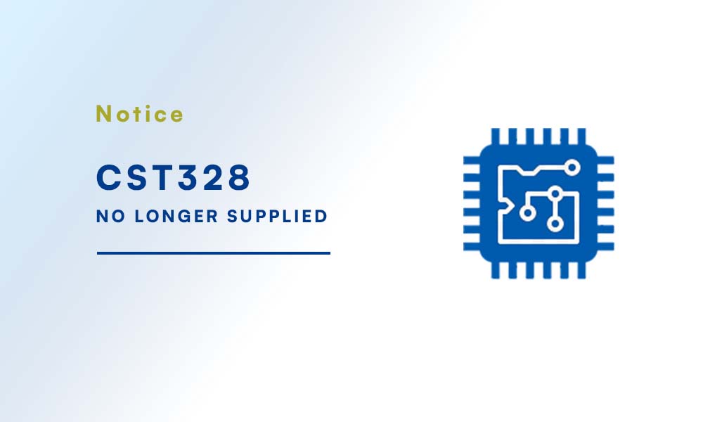 cst328 NO LONGER SUPPLIED notice