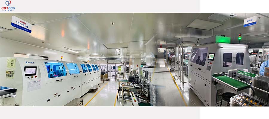CDTech 1000-level dust-free workshop for TFT LCD assembly