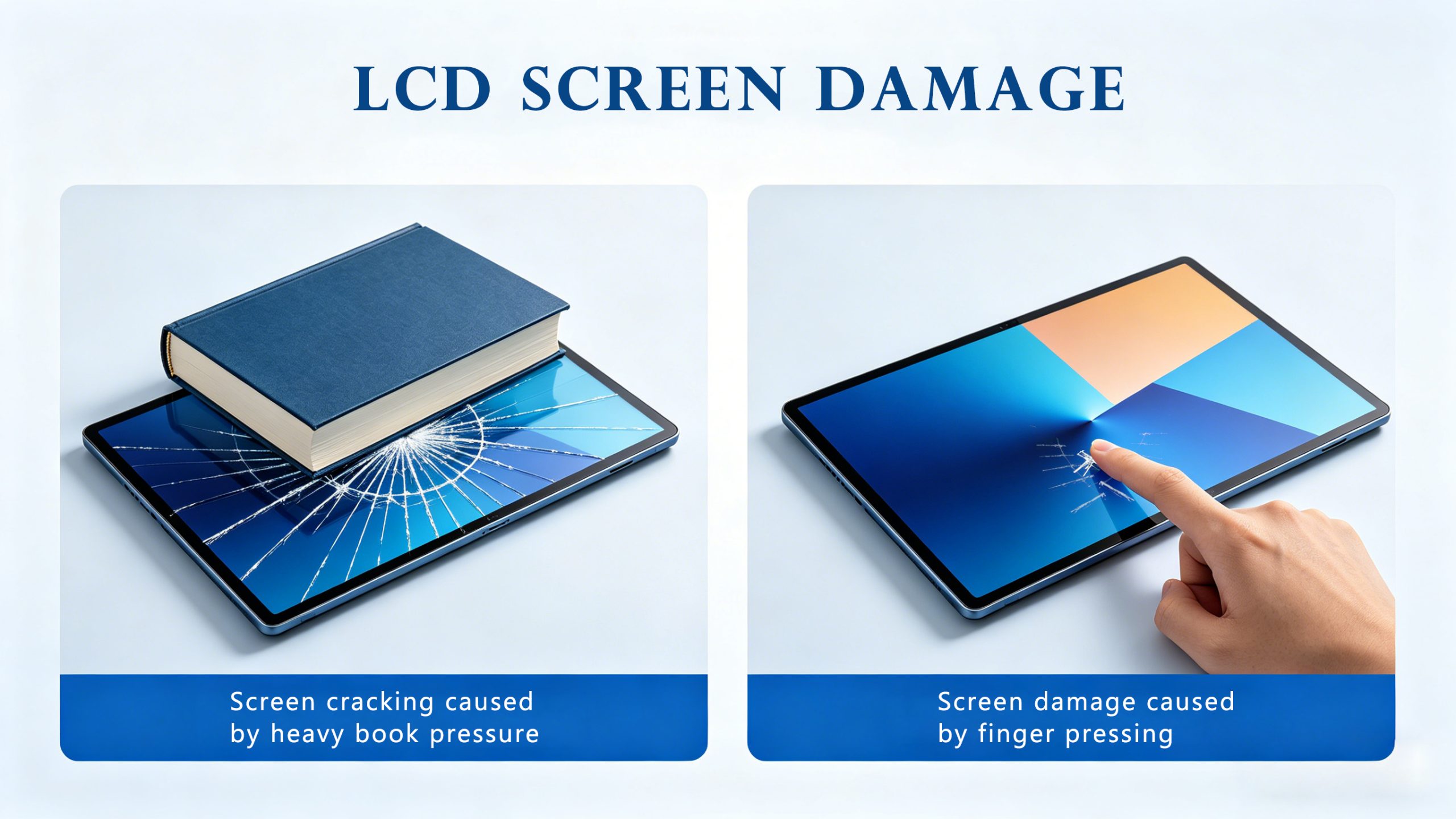 Screen damage