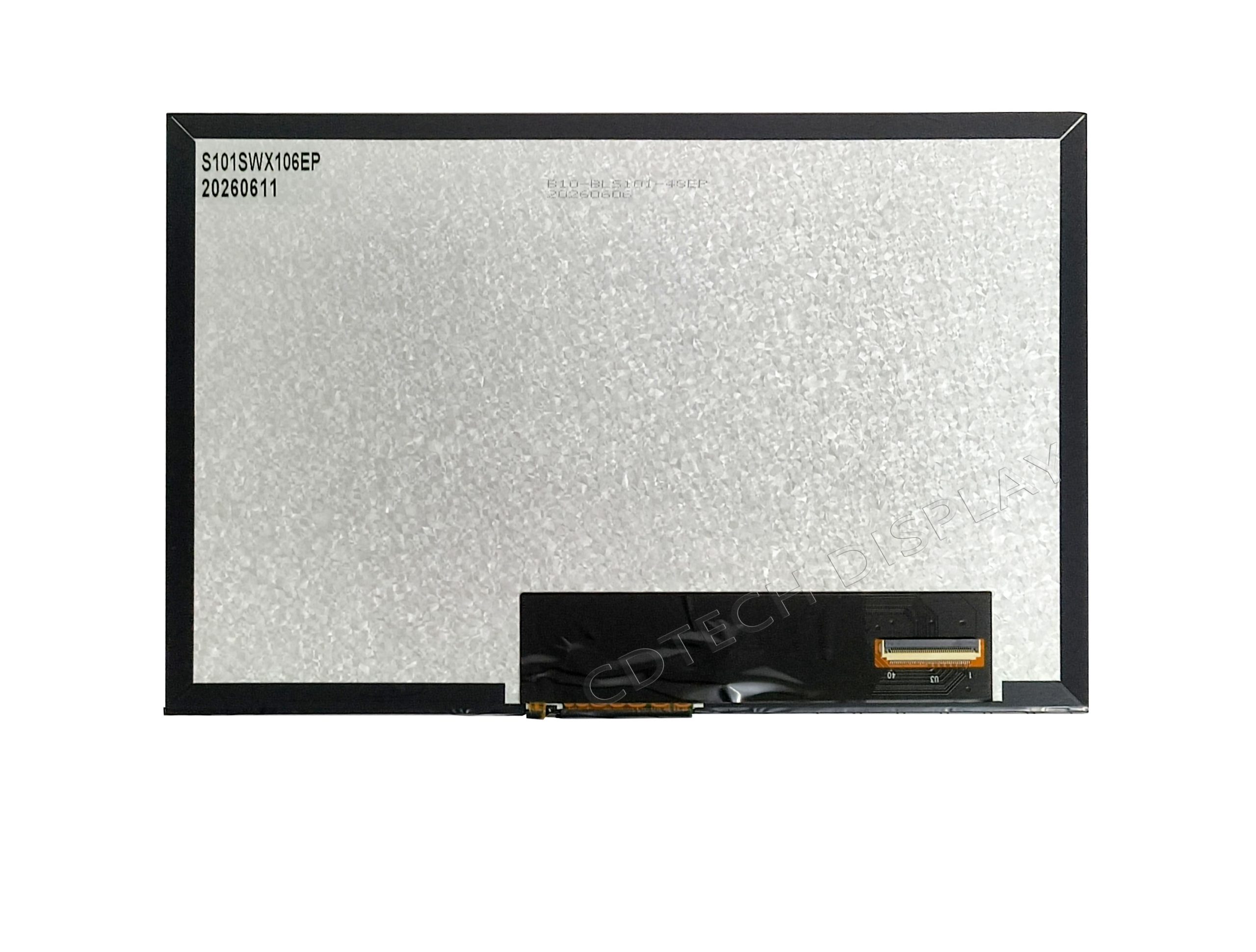 10.1 Inch TFT LCD Display, 70% NTSC Wide Color Gamut -S101SWX106EP back