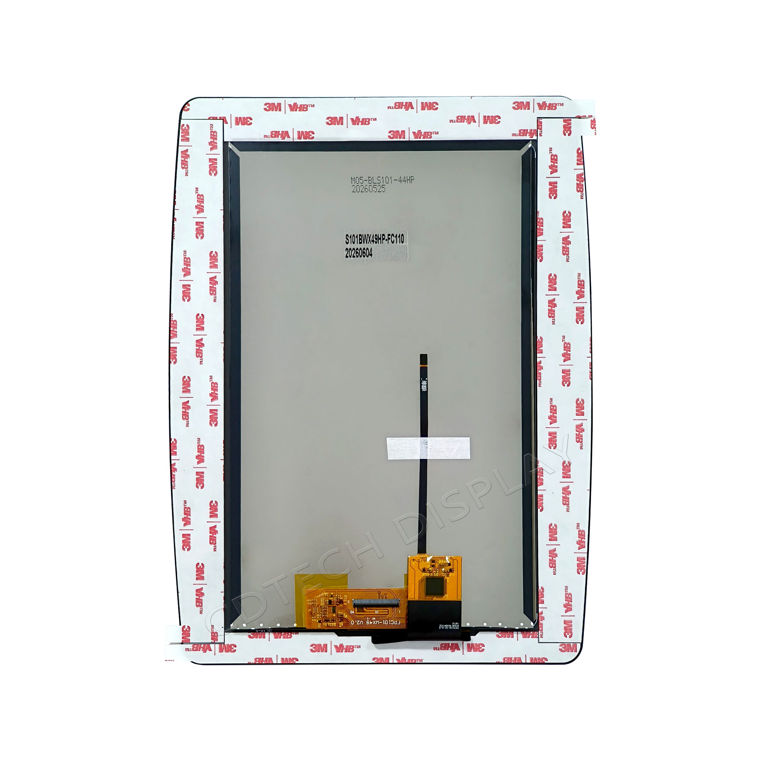 mipaページ 10.1 Inch IPS TFT LCD Touch Display, 800×1280 MIPI Interface -CDTECH