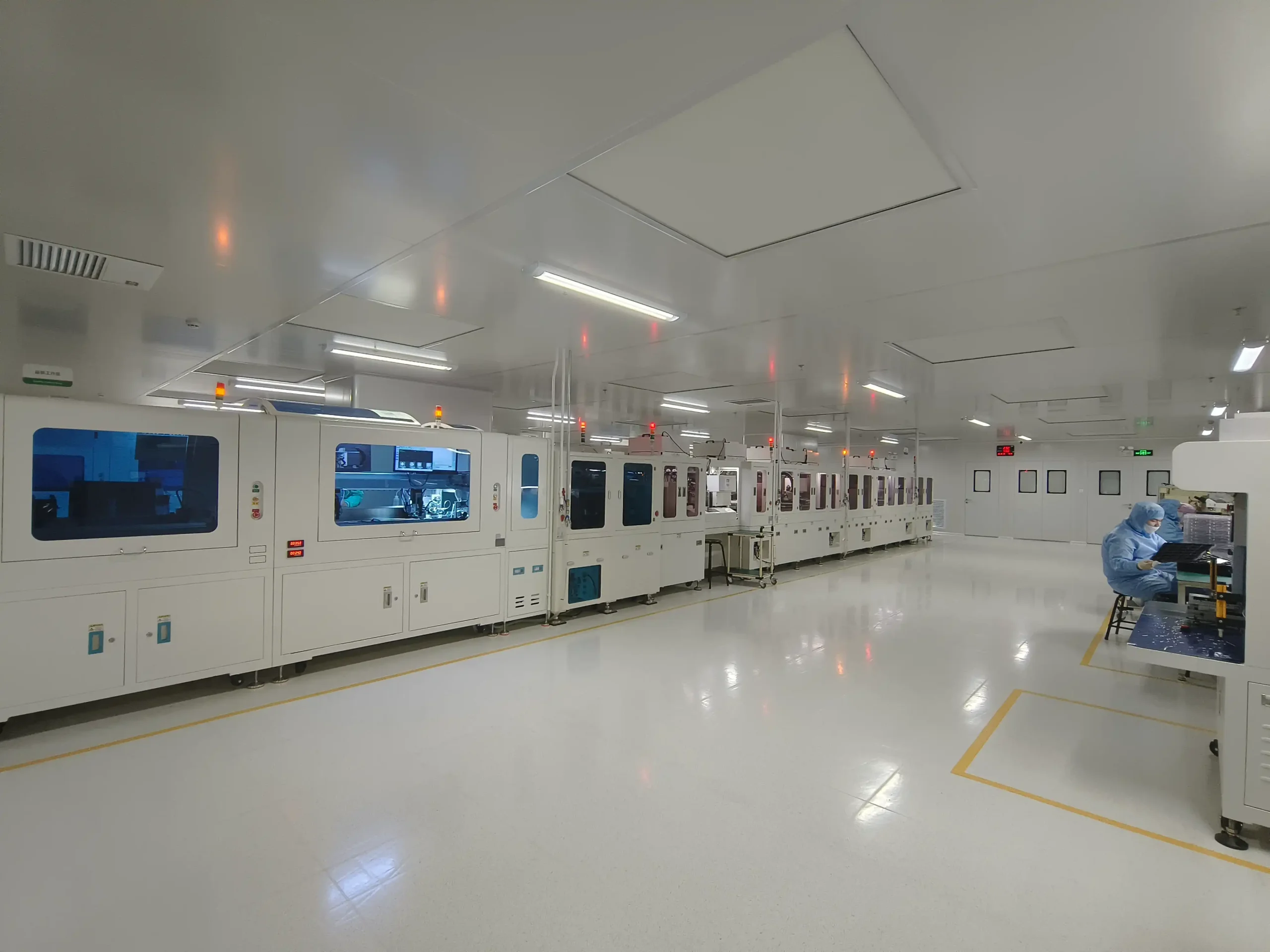 CDTech thousand level cleanroom for lcd touch module manufacturing