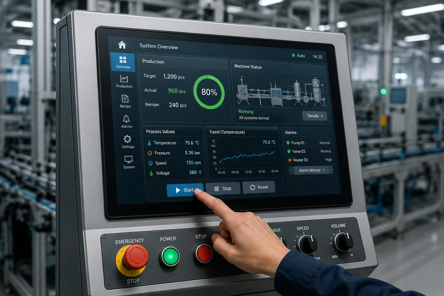 Industrial HMI Display Solutions new